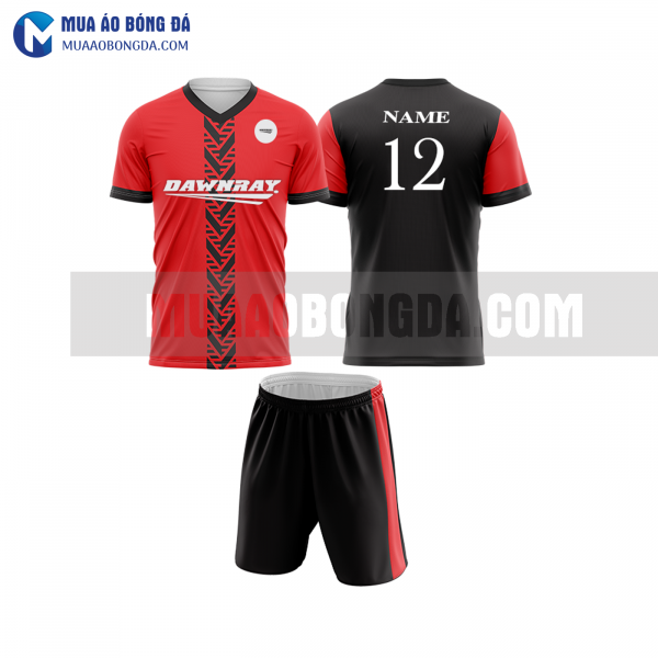 Áo bóng đá màu đỏ thiết kế đẹp tại TP HCM MABD32