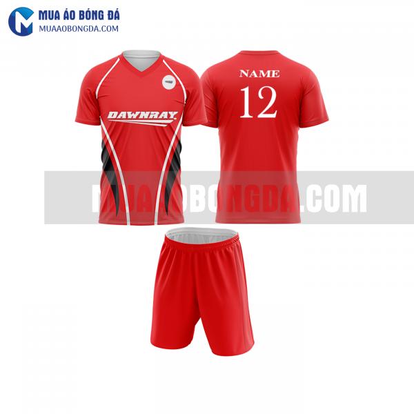 Áo bóng đá màu đỏ thiết kế đẹp tại đà nẵng MABD13