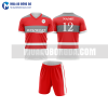 Áo bóng đá màu đỏ thiết kế đẹp tại hà tĩnh MABD8