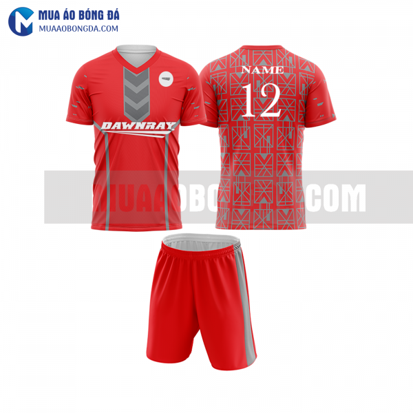 Áo bóng đá màu đỏ thiết kế đẹp tại nghệ an MABD10