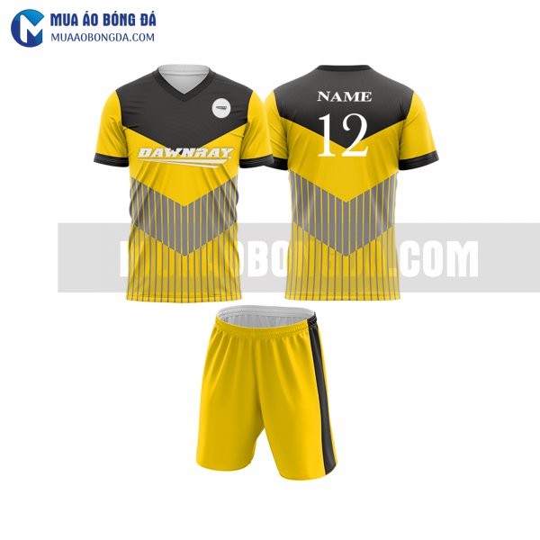 Áo bóng đá màu vàng thiết kế đẹp tại bạc liêu MABD27
