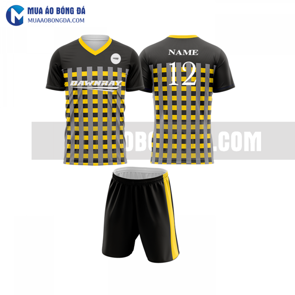 Áo bóng đá màu vàng thiết kế đẹp tại hưng yên MABD22