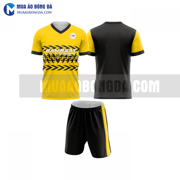 Áo bóng đá màu vàng thiết kế đẹp tại yên bái MABD31