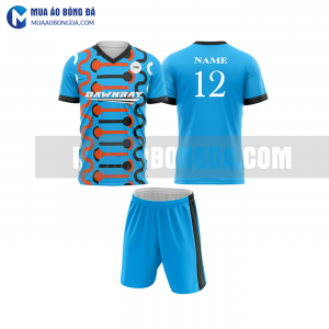 Áo bóng đá màu xanh biển thiết kế đẹp tại hà giang MABD28