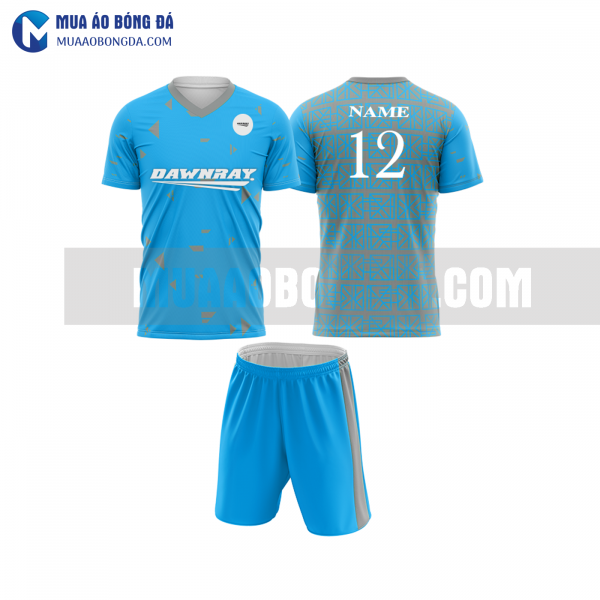 Áo bóng đá màu xanh biển thiết kế đẹp tại hà nội MABD11