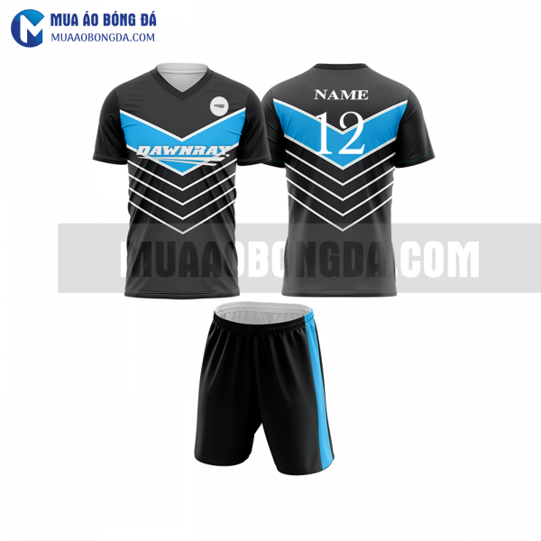 Áo bóng đá màu xanh biển thiết kế đẹp tại lào cai MABD18