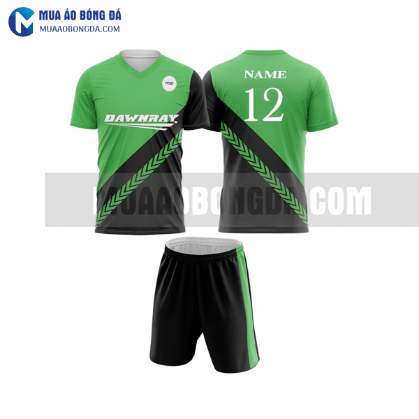 Áo bóng đá màu xanh lá thiết kế đẹp tại bắc ninh MABD7