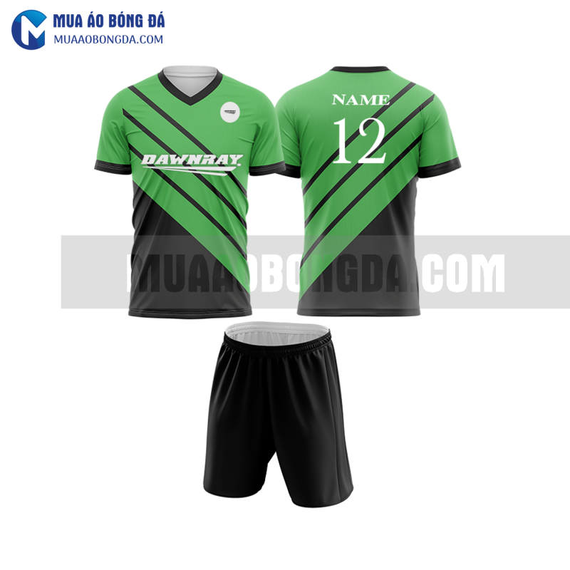 Áo bóng đá màu xanh lá thiết kế đẹp tại thừa thiên huế MABD24