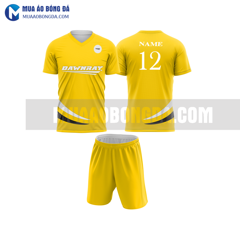 Áo bóng đámàu vàng thiết kế đẹp tại nam định MABD16